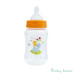 Пляшечка для годування з широким горлом Baby team, 250 мл, 0 +, арт. 1002 (пораманчева)