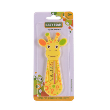 Термометр для воды «Жирафчик» Baby team, 0+, арт. 7300