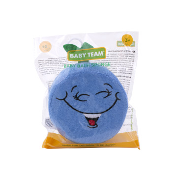 Детская мочалка-спонж Baby team, 3+, арт. 7405 