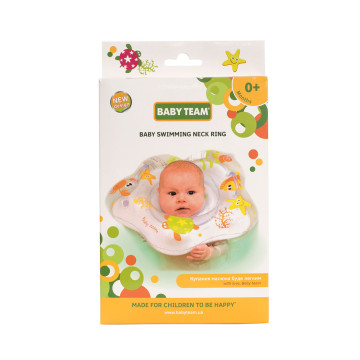 Круг надувной для купания малышей Baby team, 0+, арт. 7450