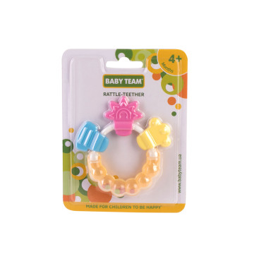 Брязкальце-прорізувач "Квіточка" Baby team, 4+, арт. 8410