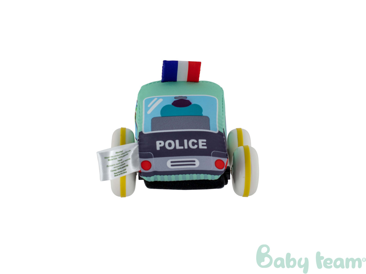 Іграшка текстильна "Машинка", в асортименті Baby team, 6+, арт. 8420 (поліція) Іграшка текстильна "Машинка", в асортименті Baby team, 6+, арт. 8420 (поліція)