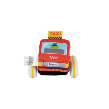 Игрушка текстильная "Машинка", в ассортименте Baby team, 6+, арт. 8420 (такси)