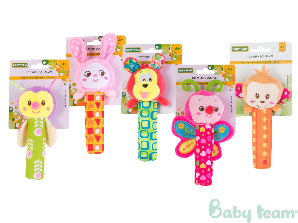 BABY TEAM - Купити Іграшка з пищалкою Baby team, 4+, арт. 8500