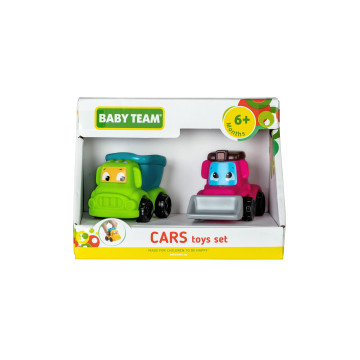 Набор игрушек "Машинки", в ассортименте Baby team, 6+, арт. 8603 (набор с самосвалом)