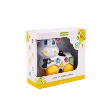 Игрушка музыкальная "Зверушка-каталка" Baby team, 9+, арт. 8641 