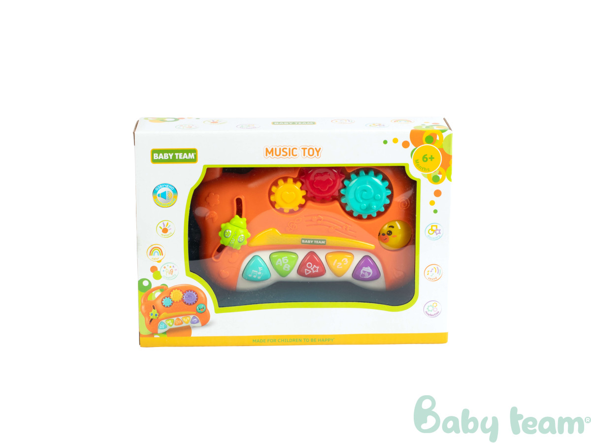 Игрушка музыкальная "Забава" Baby team, 4+, арт. 8645 (УЦЕНКА) Игрушка музыкальная "Забава" Baby team, 4+, арт. 8645 (УЦЕНКА)
