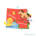 Іграшка-книжка текстильна "Хвостики" Baby team, 9+, арт. 8725 (свійські тварини)