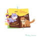 Іграшка-книжка текстильна "Хвостики" Baby team, 9+, арт. 8725 (свійські тварини)