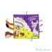 Іграшка-книжка текстильна "Хвостики" Baby team, 9+, арт. 8725 (дикі тварини)