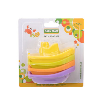 Набор игрушек "Лодочки", 4 шт Baby team, 12+, арт. 8854