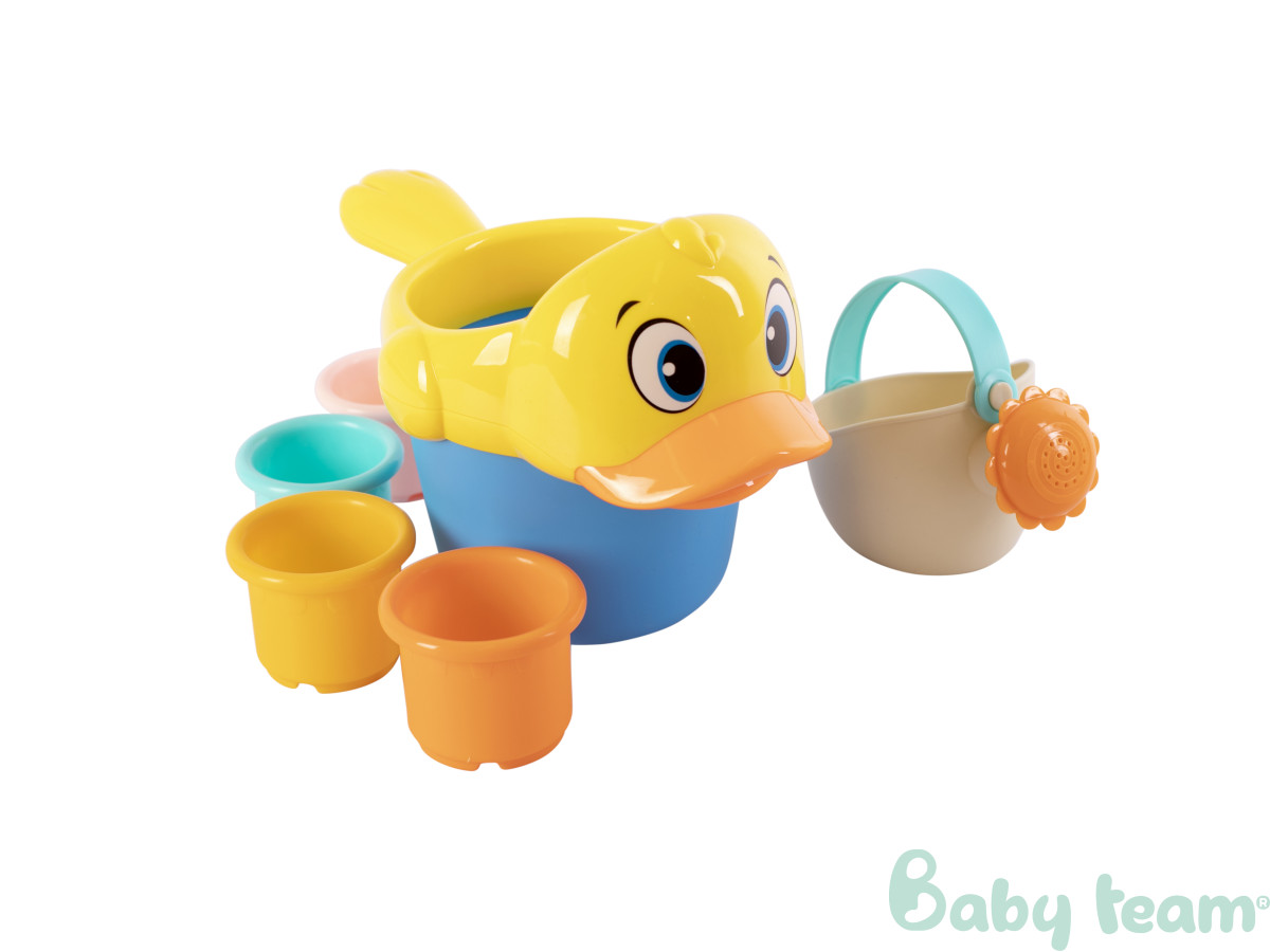 Набір іграшок для ванни "Каченя" Baby team, 6+, арт. 9026 Набір іграшок для ванни "Каченя" Baby team, 6+, арт. 9026