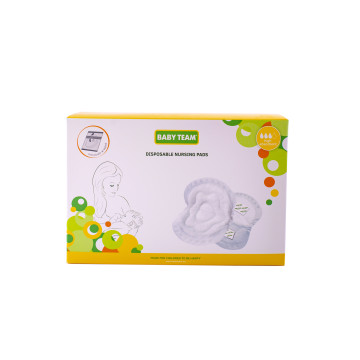 Одноразовые абсорбирующие вкладыши в бюстгальтер Baby team, 60 шт., арт. 0025