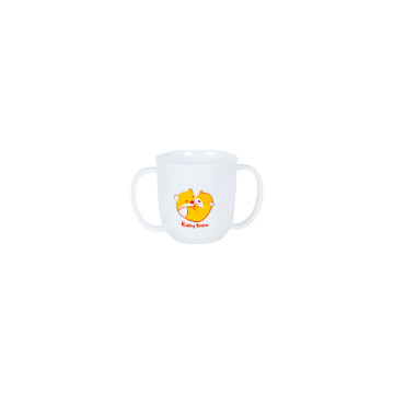 Чашка дитяча з ручками Baby team, 190 мл, 9+, арт. 6008