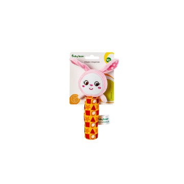 Іграшка з пищалкою Baby team, 4+, арт. 8500 (Зайчик)