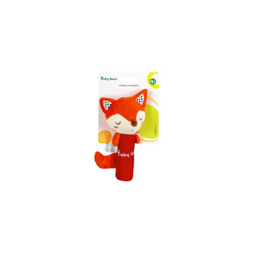 Игрушка с пищалкой Baby team, 4+, арт. 8508 (лисичка)