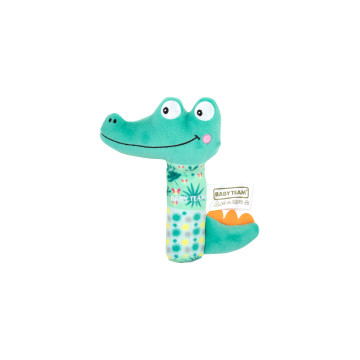 Игрушка с пищалкой Baby team, 4+, арт. 8508 (крокодильчик)