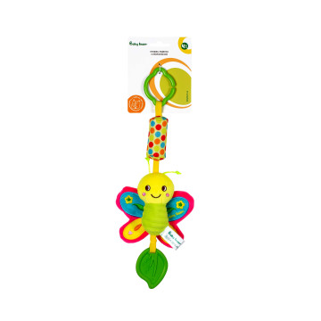 Игрушка-подвеска с прорезывателем Baby team, 4+, арт. 8520 (Бабочка)