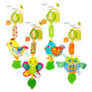 Игрушка-подвеска с прорезывателем Baby team, 4+, арт. 8520 (Бабочка)