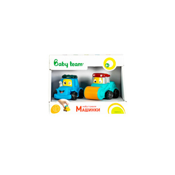 Набір іграшок "Машинки", в асортименті Baby team, 6+, арт. 8603 (набір з катком)