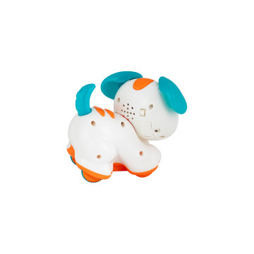 Игрушка музыкальная "Домашний любимець" Baby team, 9+, арт. 8658 (собачка белая)