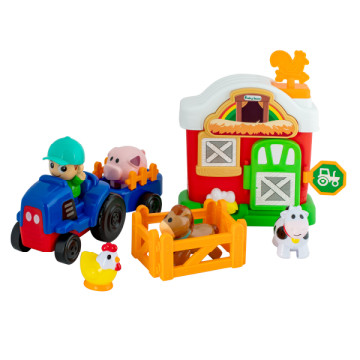 Набор игрушек музыкальный "Ферма" Baby team, 12+, арт. 8840