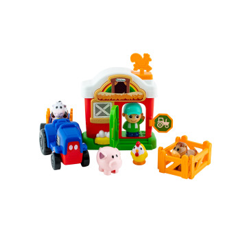 Набор игрушек музыкальный "Ферма" Baby team, 12+, арт. 8840