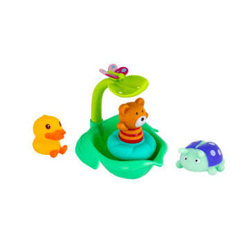 Набор игрушек для ванны "Водное приключение" Baby team, 9+, арт. 9036 (набор с медвежонком)