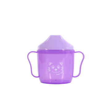 Поильник со спаутом Baby team, 180мл, 6+, арт. 5007 (фиолетовый)