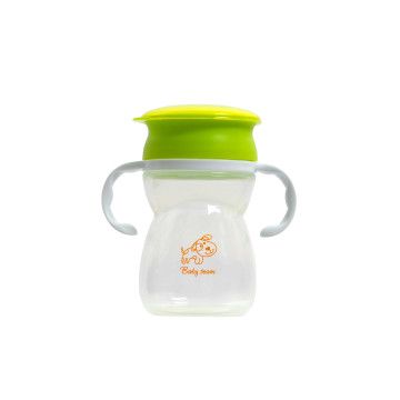 Поильник-непроливайка 360° с ручками Baby team , 300 мл, 6+, арт. 5035