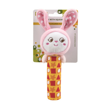 Игрушка с пищалкой Baby team, 4+, арт. 8500 (Зайчик)