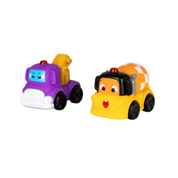 Набор игрушек "Машинки", в ассортименте Baby team, 6+, арт. 8603 (набор с бетономешалкой)