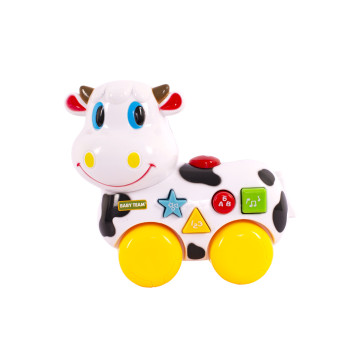 Игрушка музыкальная "Зверушка-каталка" Baby team, 9+, арт. 8641 