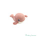 Іграшка для ванни "Кит" Baby team, 6+, арт. 9041 (рожевий)
